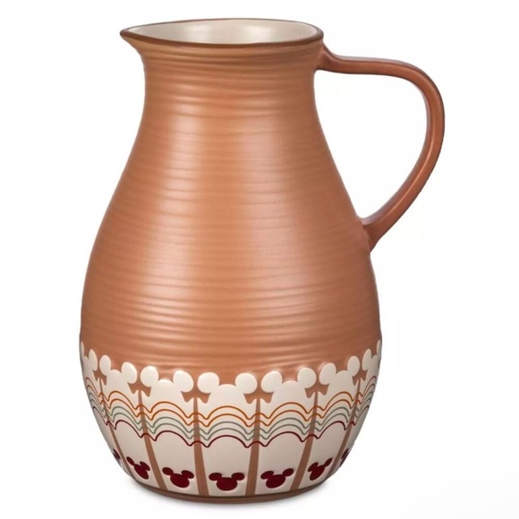 Disney Other - Disney Parks Holiday Seasonal Homestead Collection Mickey Icon 52oz Pitcher New